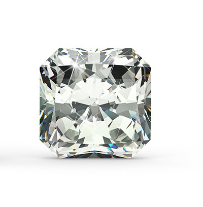 Cushion cut diamonds on the rock