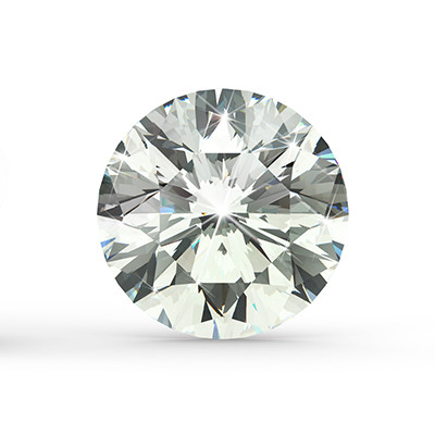 round diamond at diamonds on the rock