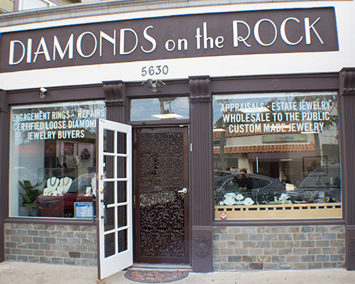 Jewelry Repair - Diamonds on the rock